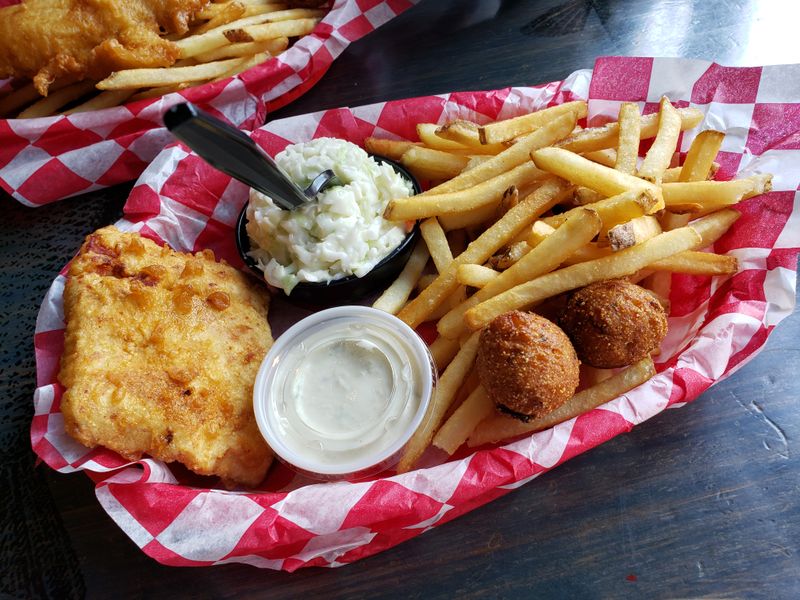 This Michigan Dockside Fish Shack Serves Crispy Whitefish & Chips That Taste Like Pure Traverse City Summer 6 Signature Whitefish & Chips