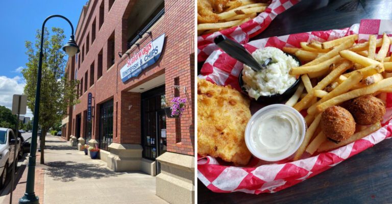 This Michigan Dockside Fish Shack Serves Crispy Whitefish & Chips That Taste Like Pure Traverse City Summer