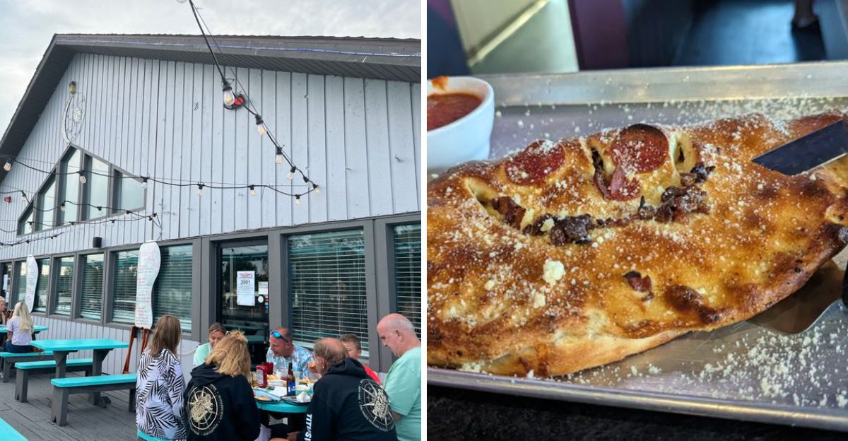 This Michigan Riverfront Bar Serves Calzones And Seafood Locals Say Feels Like A Mini Getaway