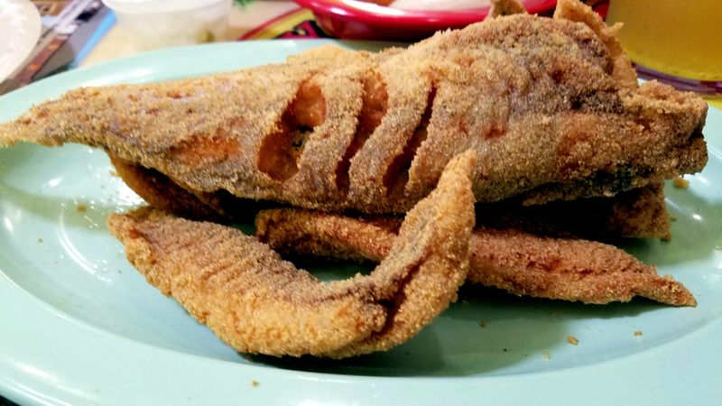 Golden Fried Catfish Fillets