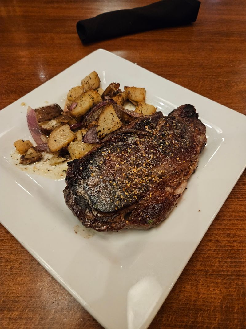 This Montana Supper Club Serves Hand-Cut Beef Steaks Locals Call “Pure Big Sky Comfort on a Plate” 6 Hand Cut Ribeye, Big Sky Style