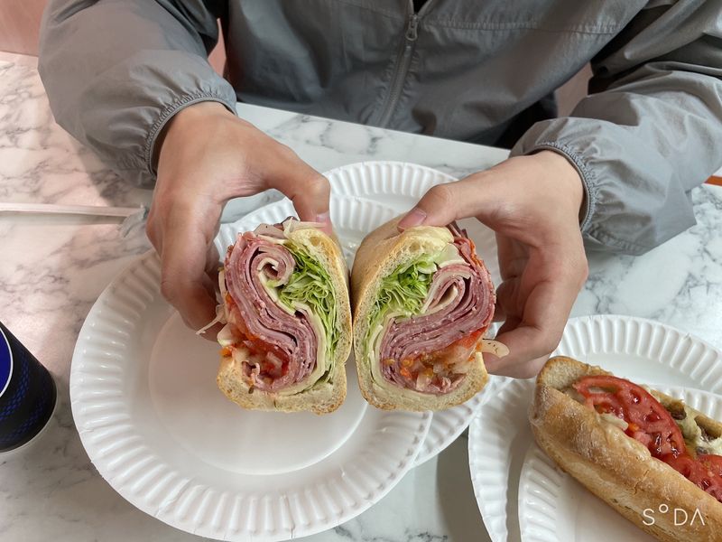 This New Jersey Boardwalk Deli Counter Stacks Two-Foot Italian Subs So Packed With Meat People Plan Atlantic City Trips Around Them 6 The Iconic White House Special