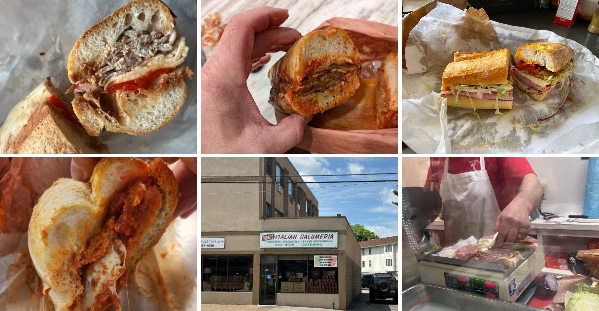 This New Jersey Italian Deli Has A Lunch Line For Old-School Heroes Locals Say Are Worth The Wait