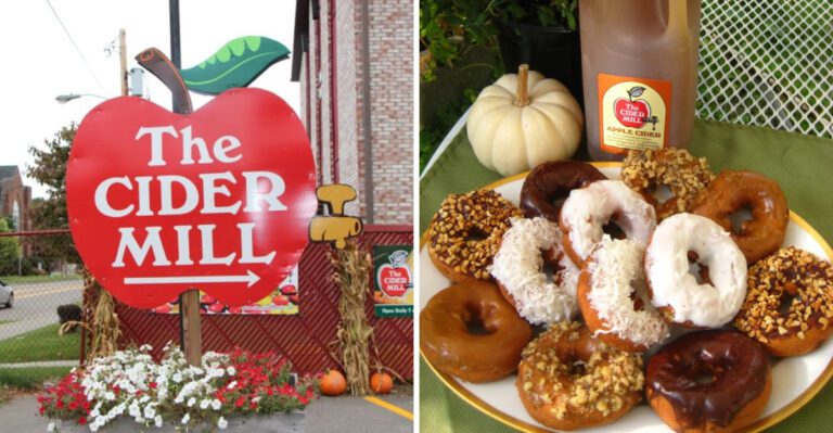 This New York Cider Mill Serves Fresh-Pressed Donuts And Warm Apple Cider That Mark The Official Start Of Fall For Endicott Locals