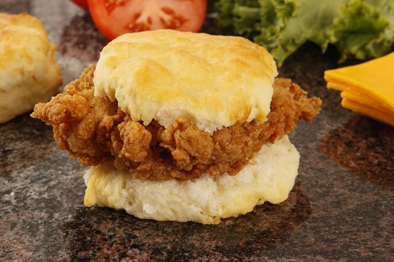 This North Carolina Biscuit House Is So Beloved, Locals Call It Their Second Kitchen 6 The Classic Chicken Biscuit