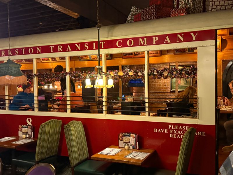 Vintage Trolley-Car Ambience