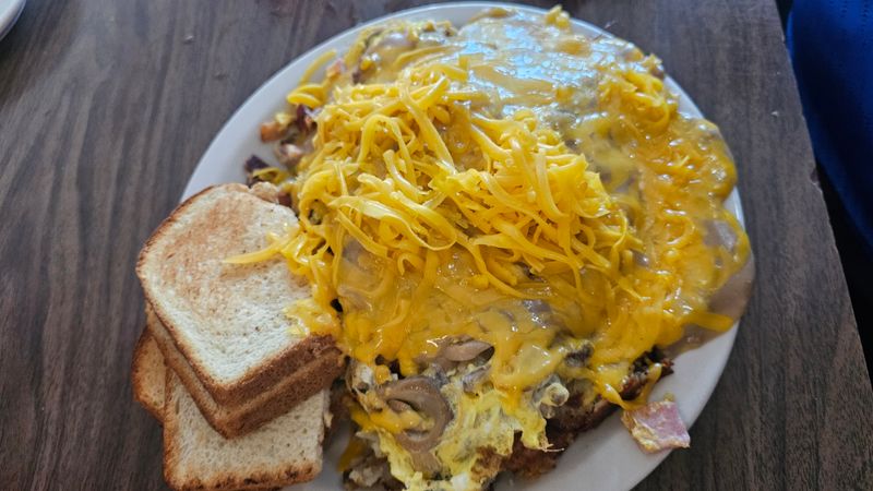 This Wisconsin Game-Day Diner Serves Scramblers And Pancakes So Big Locals Skip Lunch After Breakfast 6 The Signature Scrambler Experience