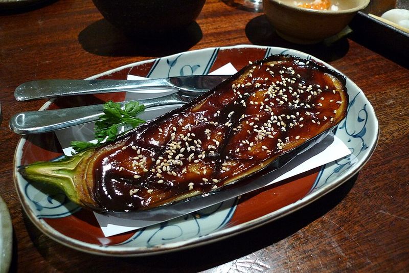 13 Japanese Izakaya Bites You Should Order Before Your Next Drink 17 Nasu Dengaku (Miso Eggplant)