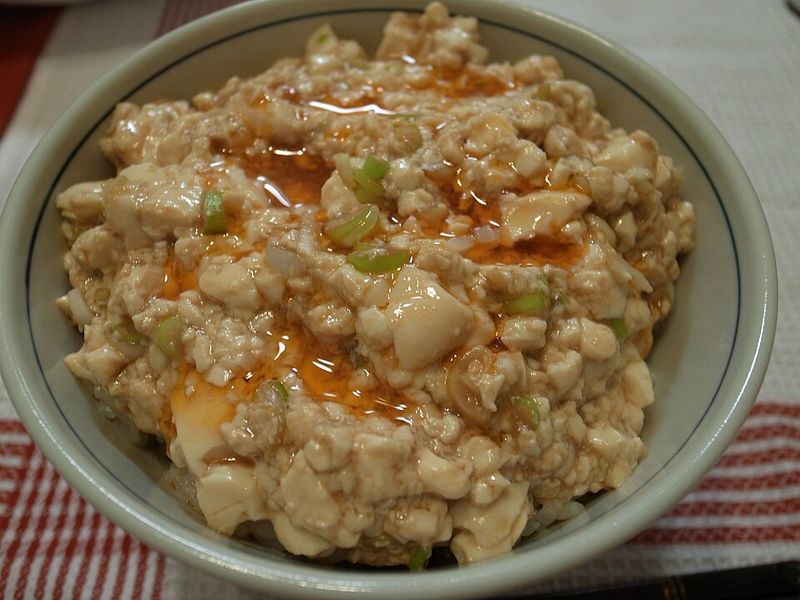 Tofu rice bowl