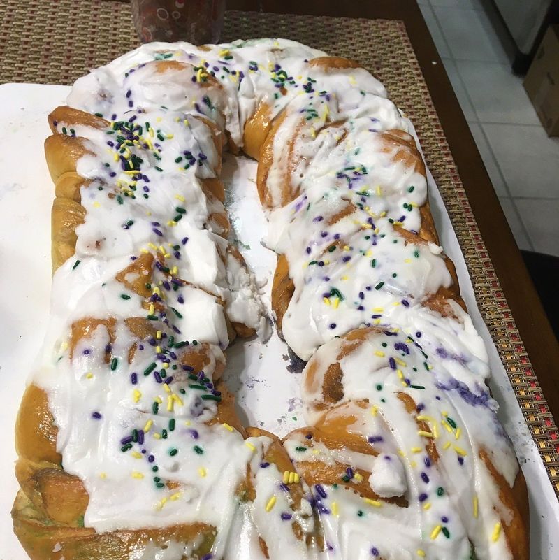 Louisiana king cake