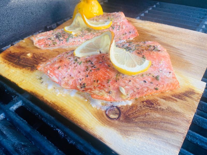 Washington: Cedar-Planked Salmon
