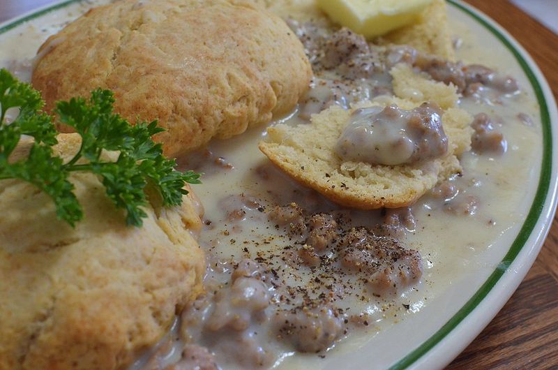 Biscuits and gravy