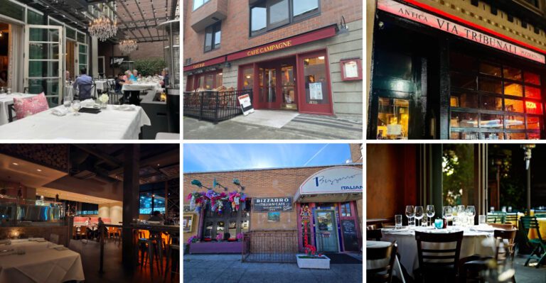 Washington Italian Dining Rooms Where Friday Tables Are Booked Before The Week Starts