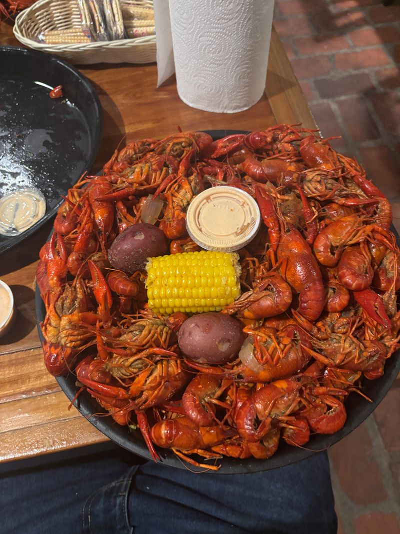 Crayfish Done the Bayou Way