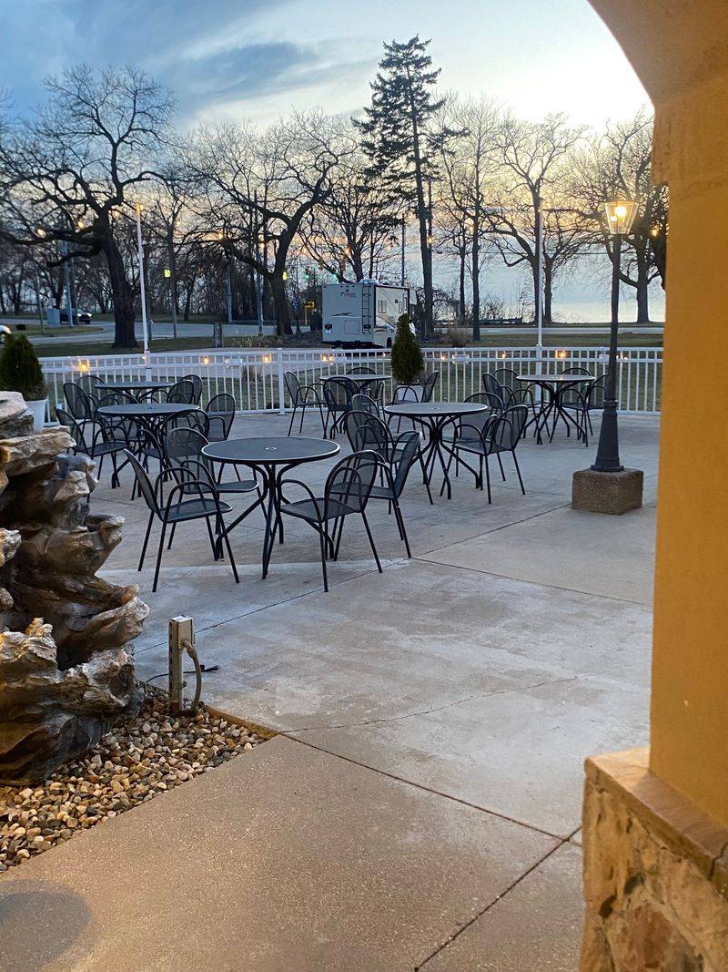 Patio Blanket Nights And Flat-Iron