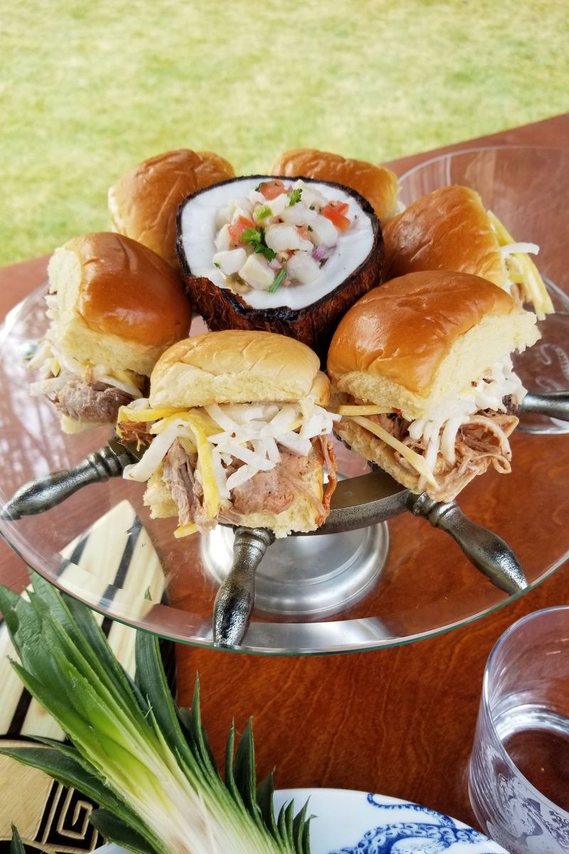Hawaiian rolls in savory dishes