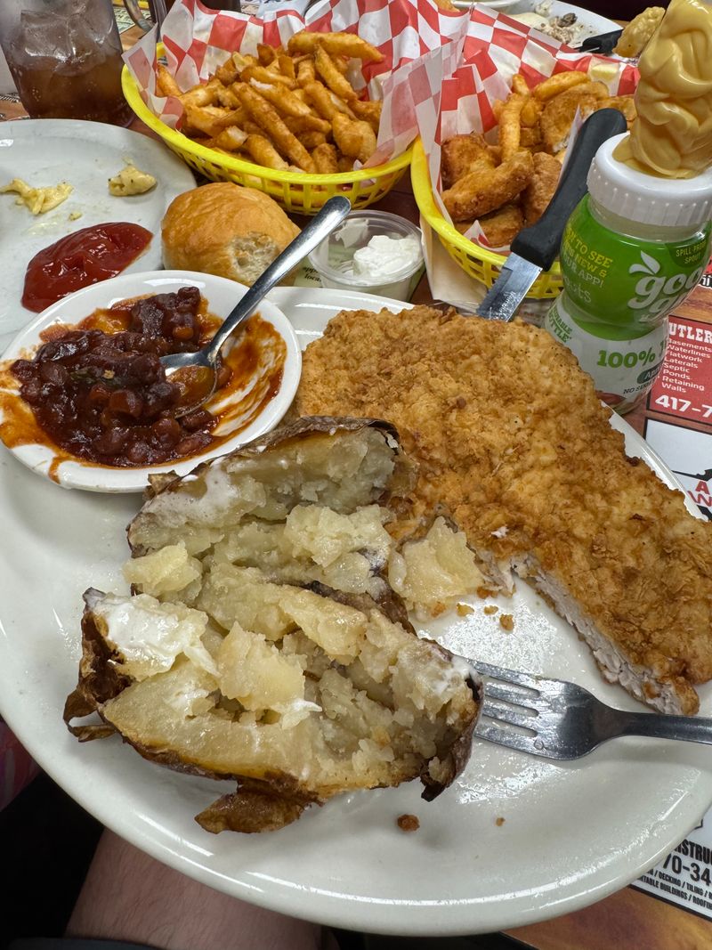 This Missouri Tenderloin House Serves Sandwiches So Big They Barely Stay on the Plate 9 Portion Size Reality Check