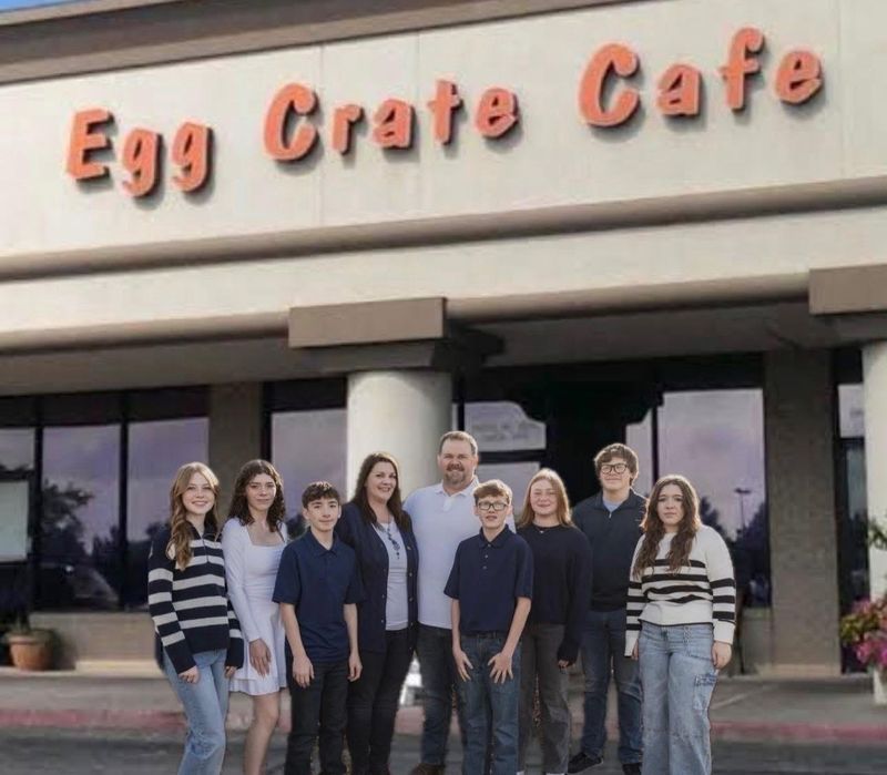 10 Roadside Breakfast Grills Across America Serving Plates That Cover the Whole Table 14 Egg Crate Cafe and Catering - Wichita, Kansas