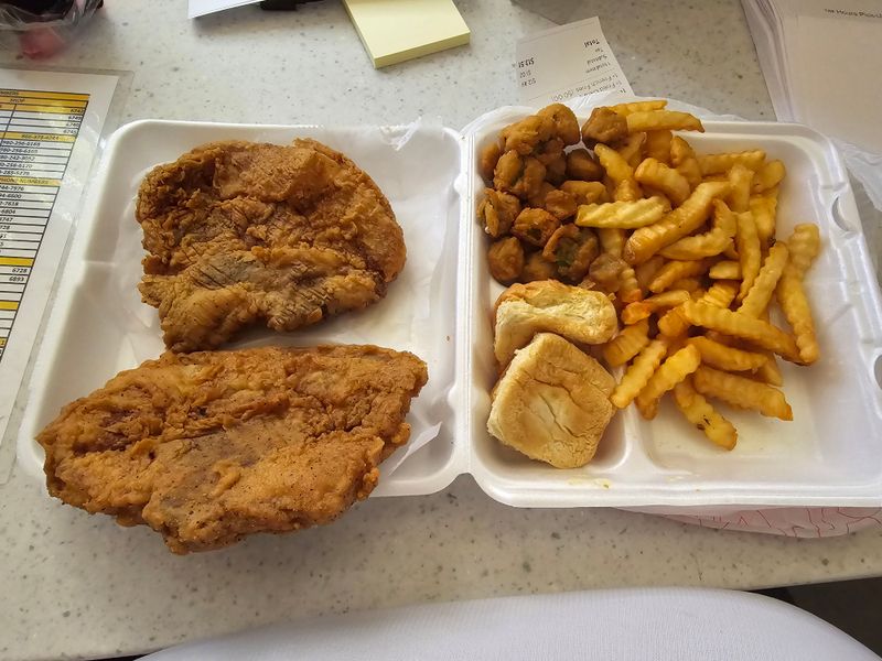 This North Carolina Fried Chicken Shack Serves Plates Locals Call “Sunday-Level Good” 15 Fries and Seasoned Salt