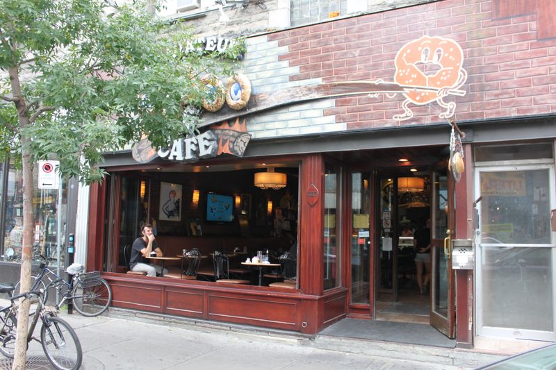 St-Viateur Bagel & Café Mont-Royal - Montreal, Canada