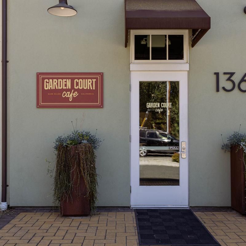 Garden Court Café - Ojai, California
