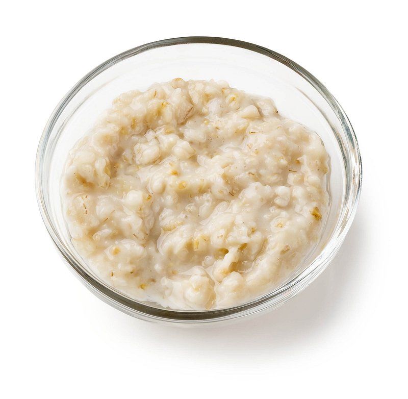 Plain oatmeal