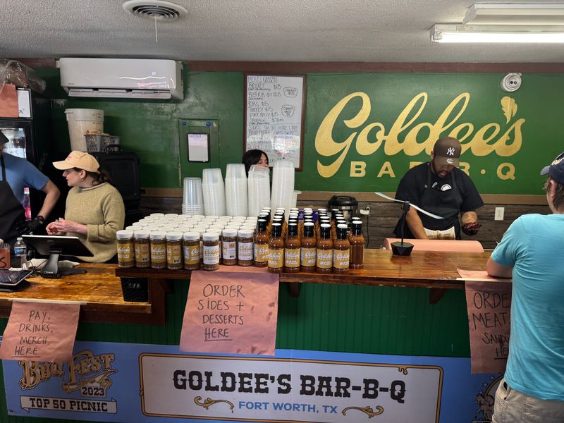 15 Texas BBQ Joints Serving Brisket So Tender Locals Plan Their Day Around It 8 Goldee's Barbecue - Fort Worth, Texas