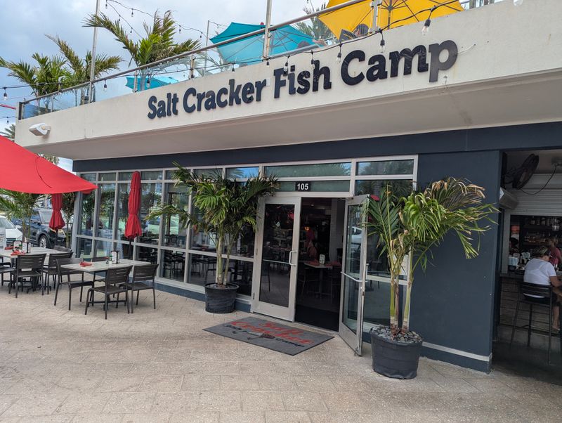 12 Florida Outdoor Seafood Spots Where the Breeze and the Grill Do Half the Magic 2 Salt Cracker Fish Camp - Clearwater Beach, Florida