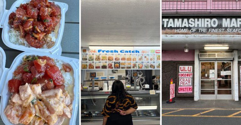 12 Hawaii Poke Counters Cutting Bowls So Fresh Regulars Order Before They Sit Down