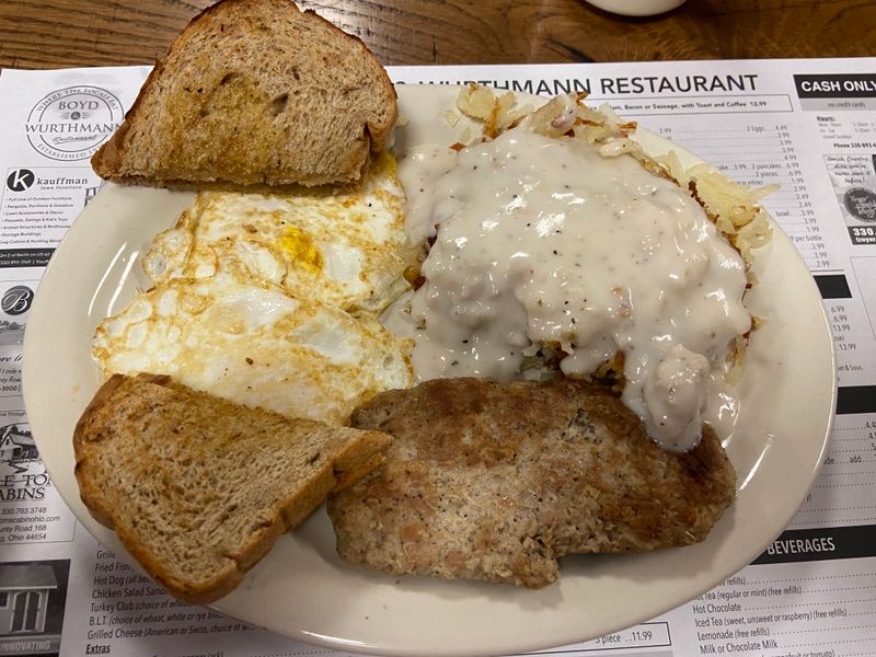 12 Ohio Diners Where Breakfast Plates Still Come Out Like a Local Promise 2 Boyd & Wurthmann Restaurant - Berlin, Ohio