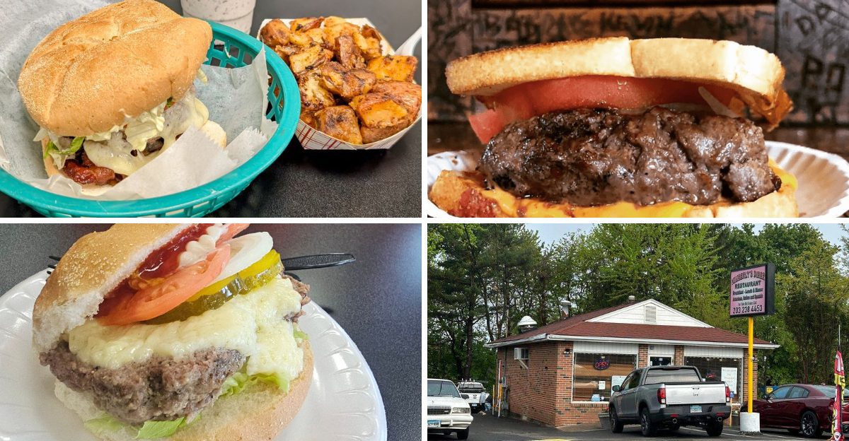 13 Connecticut Lunch Counters Serving Steamed Cheeseburgers That Locals Treat Like A Ritual