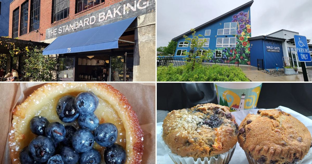 13 Maine Blueberry Muffin Counters Where The Tops Are Bigger Than The Bottoms