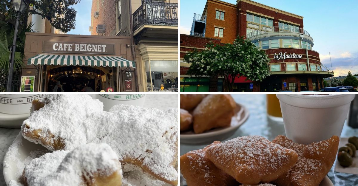 14 Louisiana Beignet Counters Where The Powder Sugar Cloud Is Part Of The