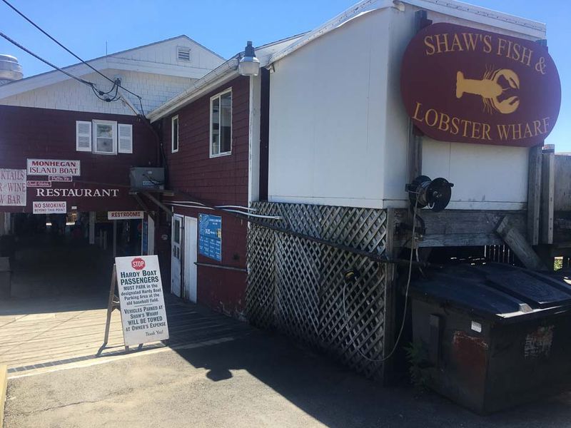 14 Maine Harbor Shacks Serving Chowder Bowls That Steam Up The Windows 2 Shaw's Fish & Lobster Wharf - New Harbor, Maine