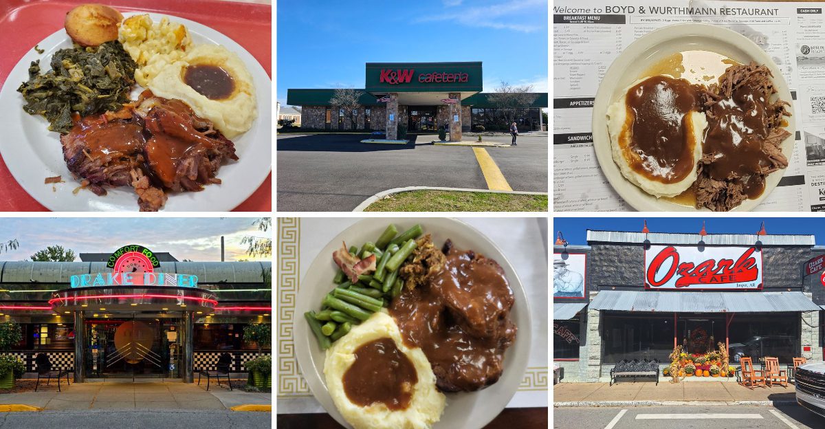 20 Small Town Diners Across America Serving Pot Roast Platters That Taste Like Sunday Dinner