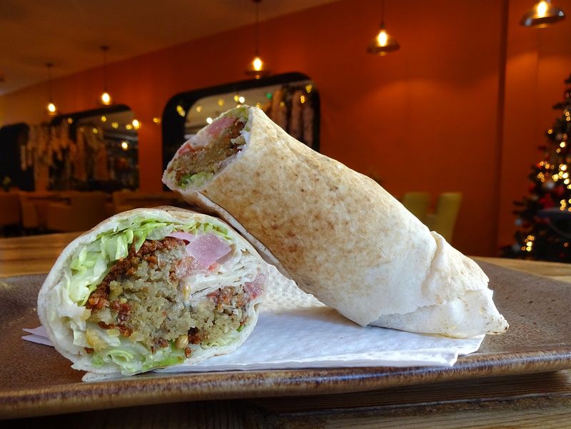 Falafel wrap
