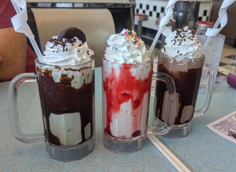 Milkshakes, Floats, And Ice Cream Galore