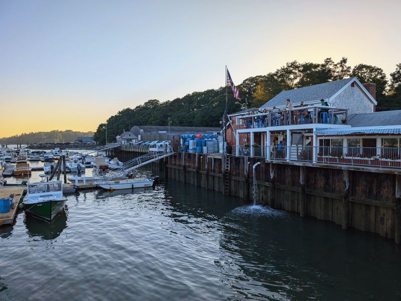 This Maine Waterfront Chowder Spot Gets So Busy, Regulars Know To Arrive Before Noon 14 Finding The Perfect Seat