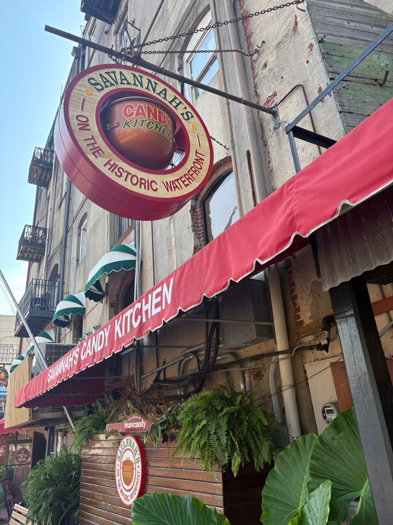 I Traveled Across Georgia To Try 9 Peach Dessert Stops And 4 Were Pure Magic 9 Savannah's Candy Kitchen - Savannah, Georgia
