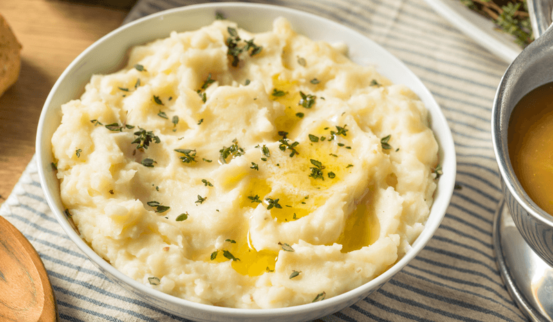 Instant mashed potatoes