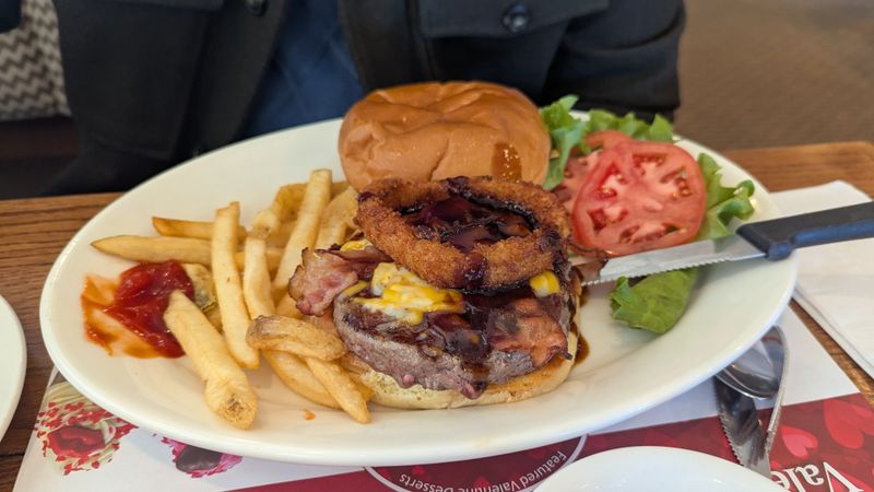This Rhode Island Comfort Food Spot Serves Portions That Make First-Timers Double-Take 9 Cheeseburger and Cheese Fries Combo