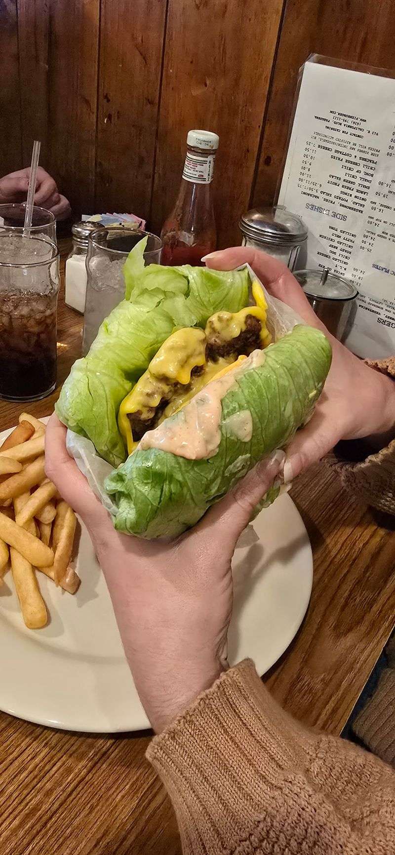 This California Burger Counter Keeps The Menu Short - And The Crowd Constant 4 Protein Style Off-Menu Option