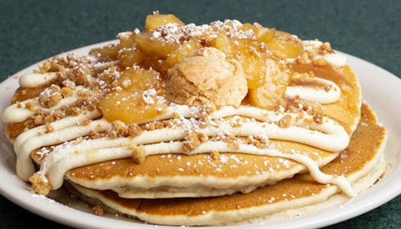 Cinnamon Roll Pancakes