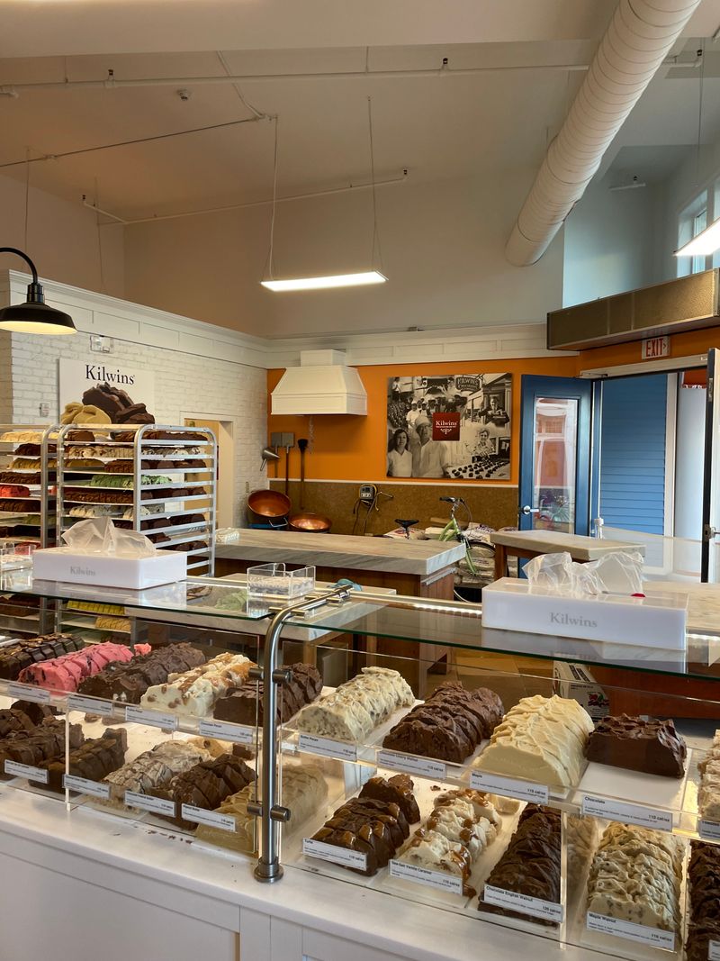 Kilwins Ice Cream - Chocolate - Fudge - Mackinac Island, Michigan