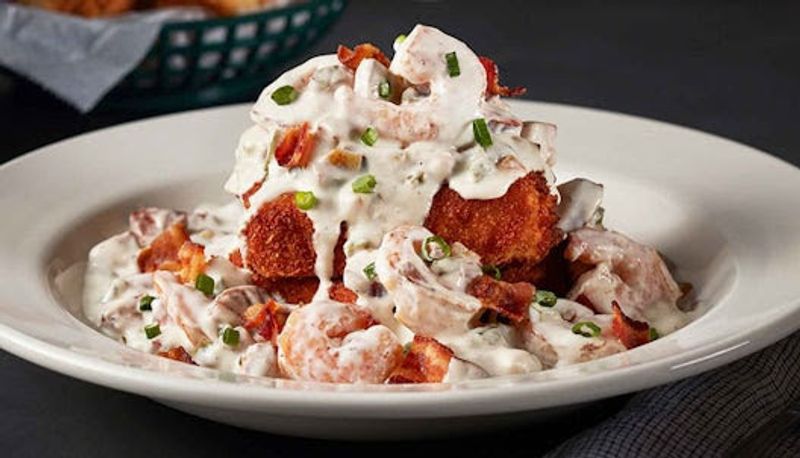 Grits Bowl with Cheddar and Bacon