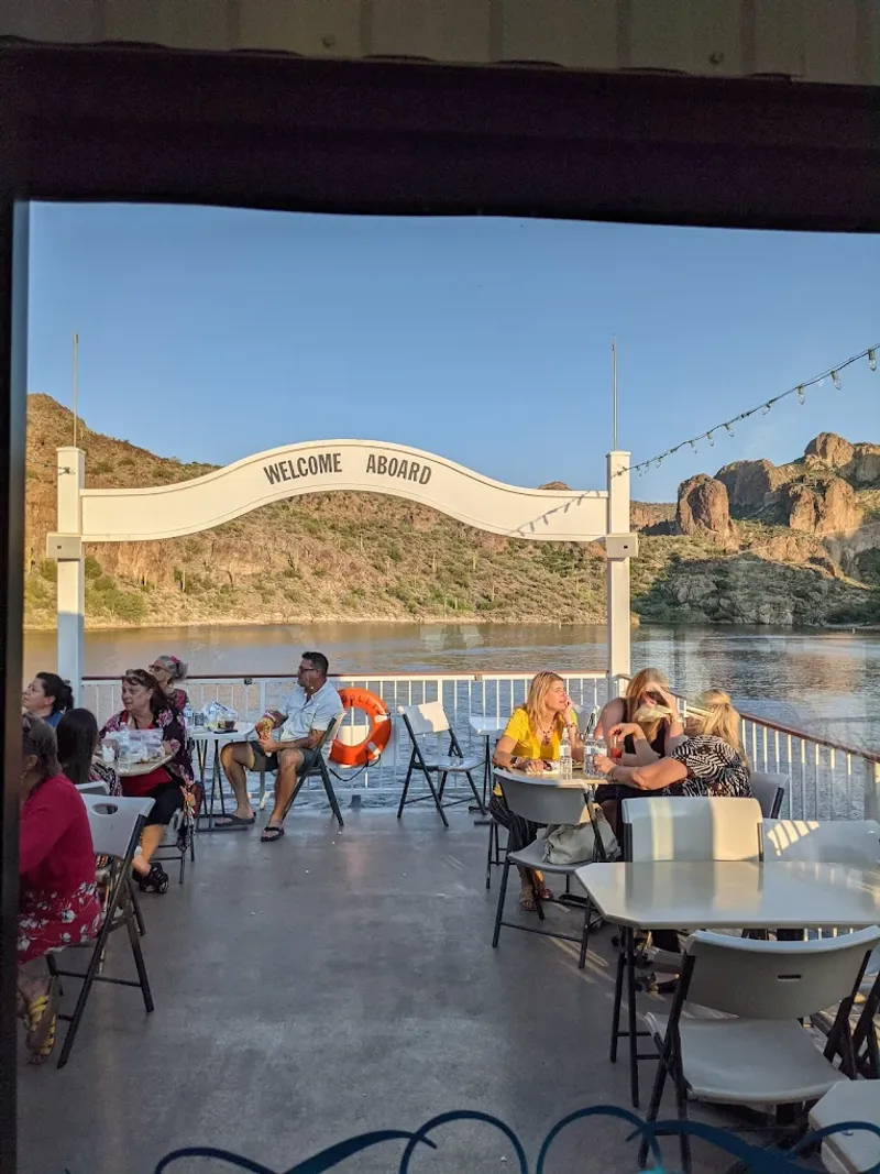 Enjoy a Three Course Meal While Cruising Through Six Miles of Arizona Desert Canyons 10 Three Course Menu and Drinks