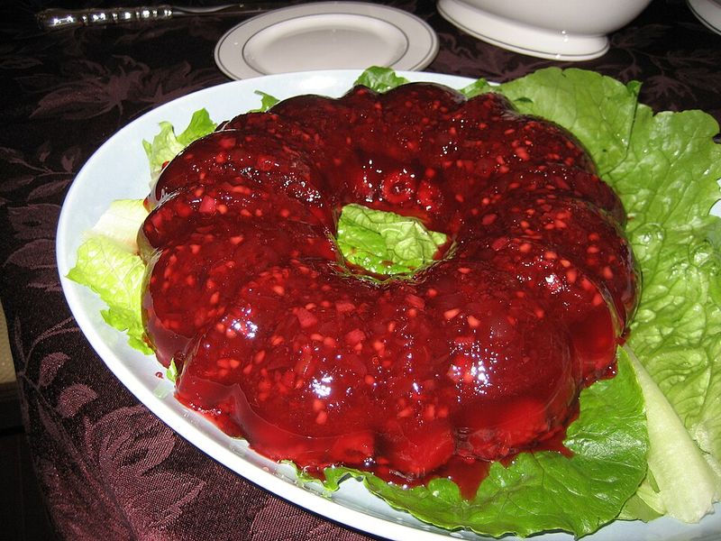 21 Dishes That Drifted Away From Regular Family Use 19 Jello salad