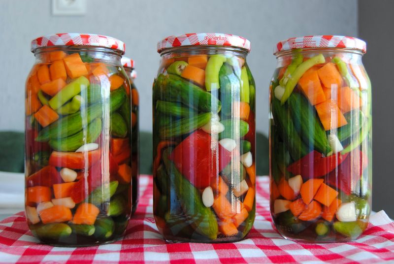 Pickling vegetables