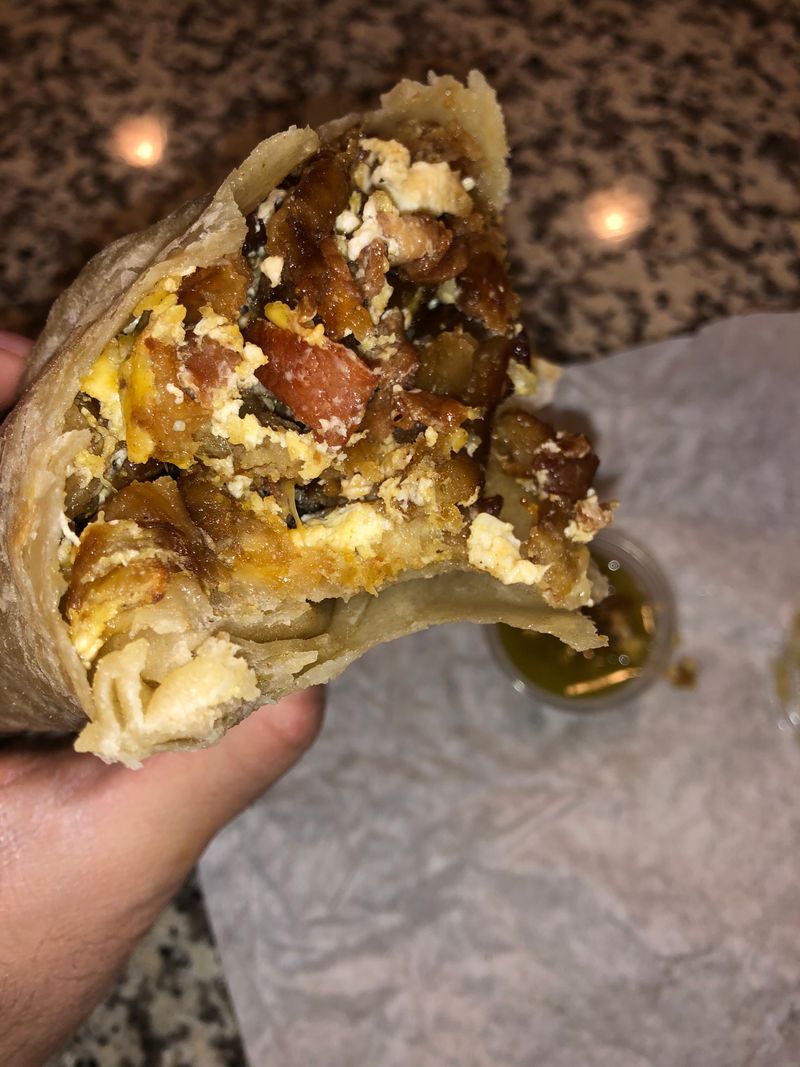 California Burrito With Fries Inside