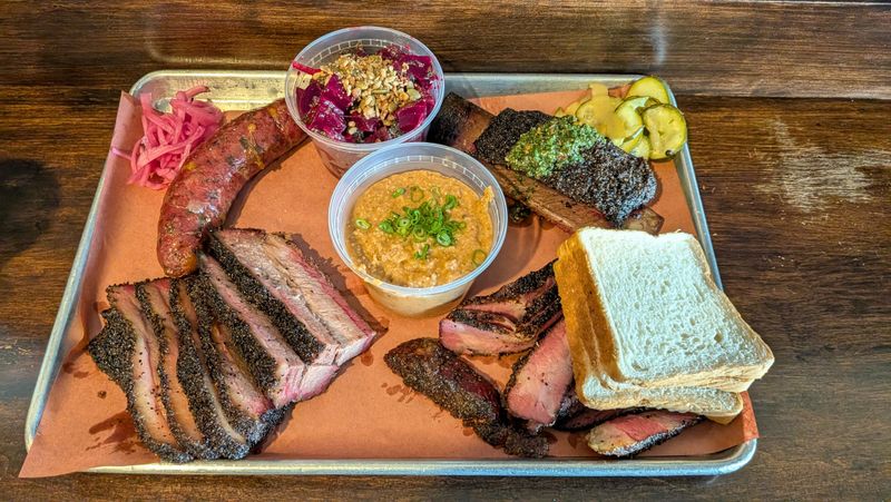 13 Texas BBQ Counters Where The Brisket Sells Out Before The Lunch Line Peaks 10 Interstellar BBQ - Austin, Texas